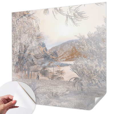 Carta da parati 3D La natura della sottigliezza