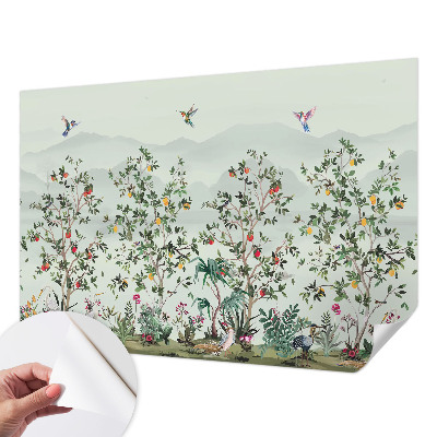 Fotomurale per bambini Alberi esotici