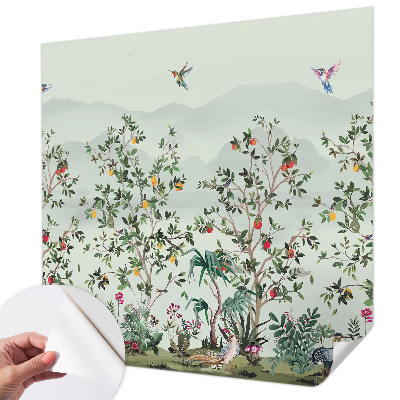 Fotomurale per bambini Alberi esotici