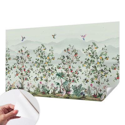 Fotomurale per bambini Alberi esotici