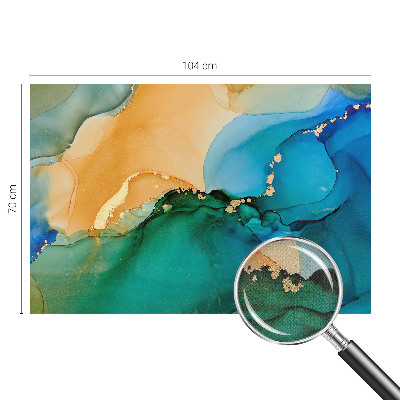 Fotomurale effetto 3D piogge colorate