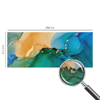 Fotomurale effetto 3D piogge colorate