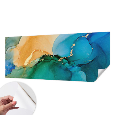 Fotomurale effetto 3D piogge colorate