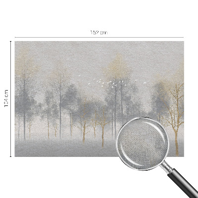 Carta da parati cameretta Armonia della foresta