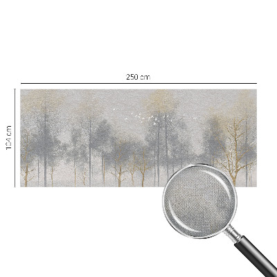 Carta da parati cameretta Armonia della foresta