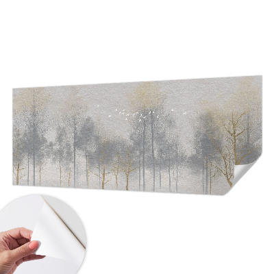 Carta da parati cameretta Armonia della foresta
