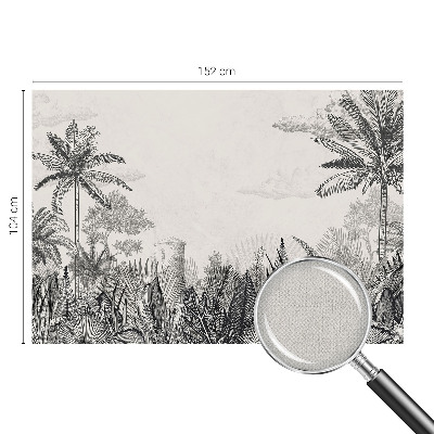 Fotomurale per bambini paesaggi tropicali
