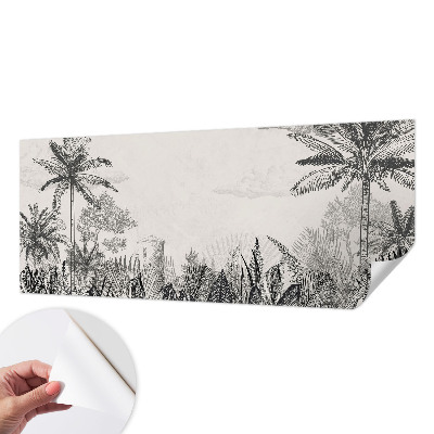 Fotomurale per bambini paesaggi tropicali