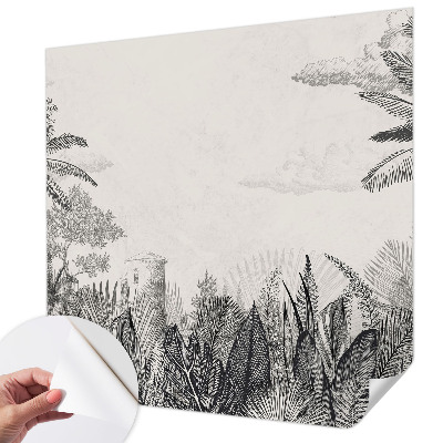 Fotomurale per bambini paesaggi tropicali
