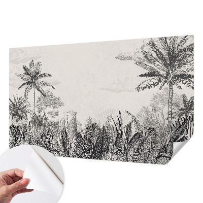 Fotomurale per bambini paesaggi tropicali