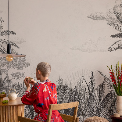 Fotomurale per bambini paesaggi tropicali