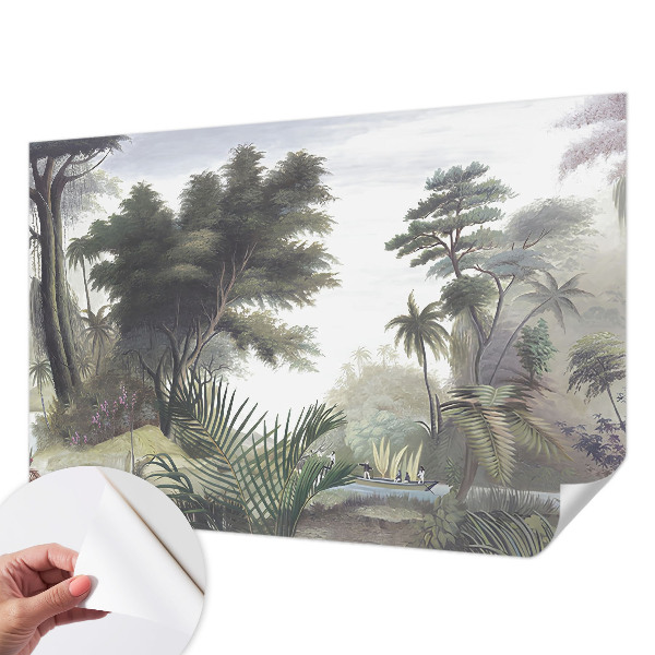 Carta da parati 3D Paesaggio esotico