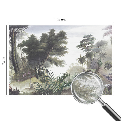 Carta da parati 3D Paesaggio esotico
