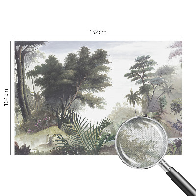 Carta da parati 3D Paesaggio esotico