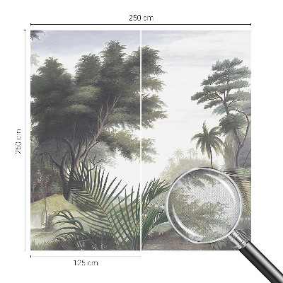 Carta da parati 3D Paesaggio esotico