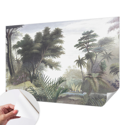 Carta da parati 3D Paesaggio esotico