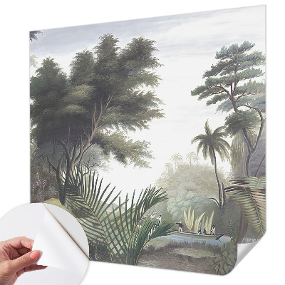 Carta da parati 3D Paesaggio esotico