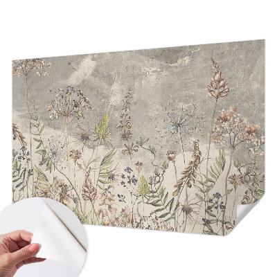 Carta da parati 3D Piante selvatiche