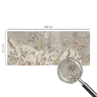 Carta da parati 3D Piante selvatiche
