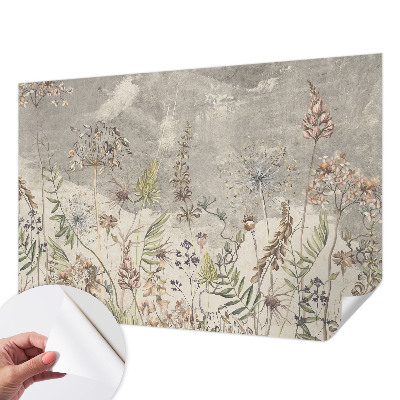 Carta da parati 3D Piante selvatiche