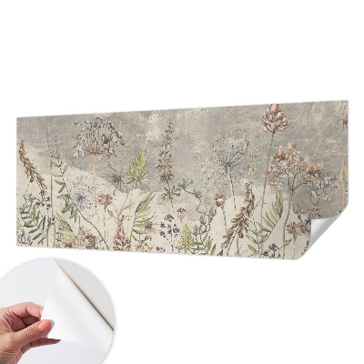 Carta da parati 3D Piante selvatiche