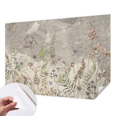 Carta da parati 3D Piante selvatiche