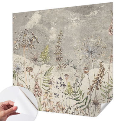 Carta da parati 3D Piante selvatiche