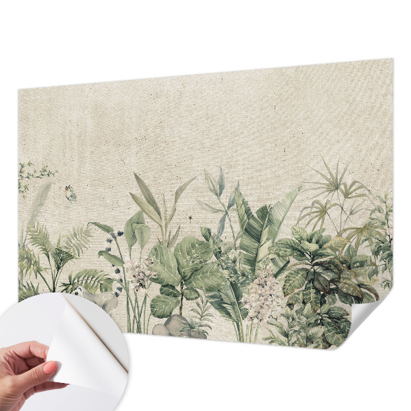 Fotomurale per cameretta giungla tropicale