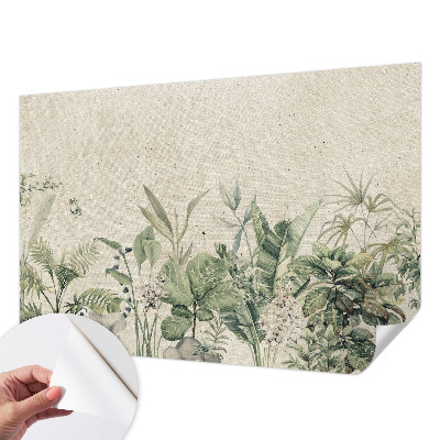 Fotomurale per cameretta giungla tropicale