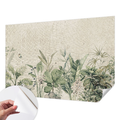 Fotomurale per cameretta giungla tropicale