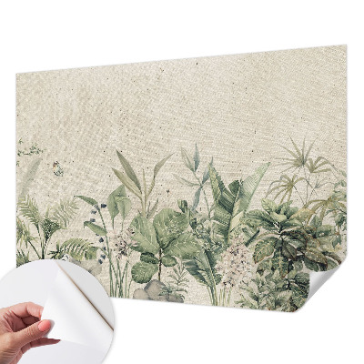 Fotomurale per cameretta giungla tropicale