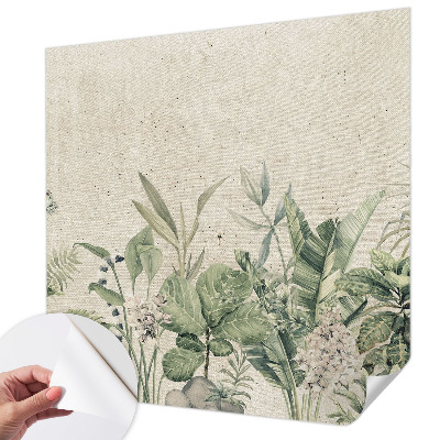 Fotomurale per cameretta giungla tropicale
