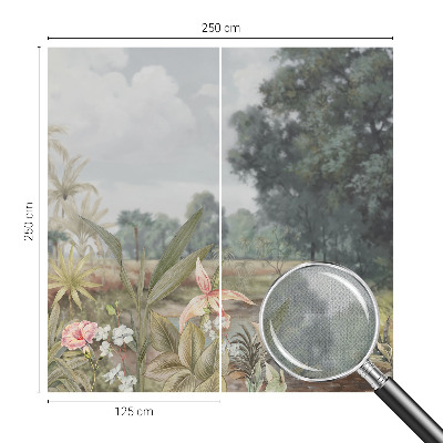 Fotomurale per bambini Paesaggio esotico