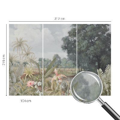 Fotomurale per bambini Paesaggio esotico