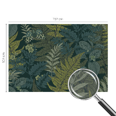 Fotomurale effetto 3D Eleganza verde