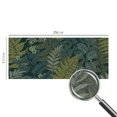 Fotomurale effetto 3D Eleganza verde