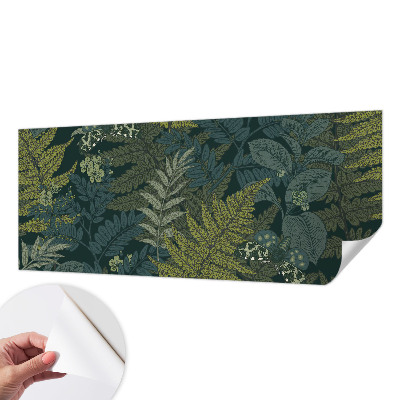 Fotomurale effetto 3D Eleganza verde
