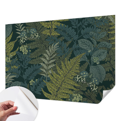 Fotomurale effetto 3D Eleganza verde