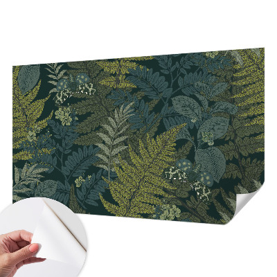 Fotomurale effetto 3D Eleganza verde