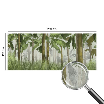 Carta da parati 3D Foresta tropicale