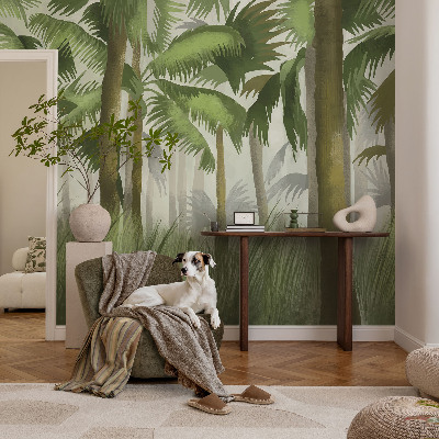 Carta da parati 3D Foresta tropicale