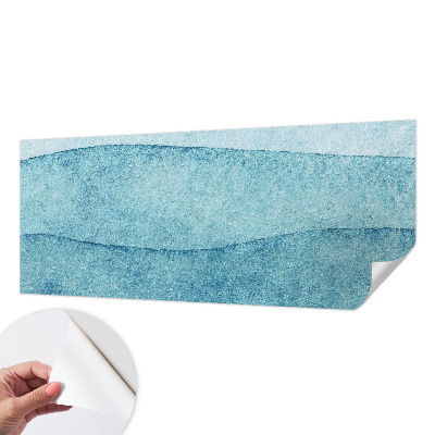 Fotomurale 3D Onde blu