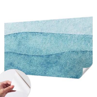 Fotomurale 3D Onde blu