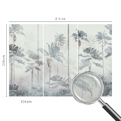 Fotomurale per bambini Paesaggio tropicale