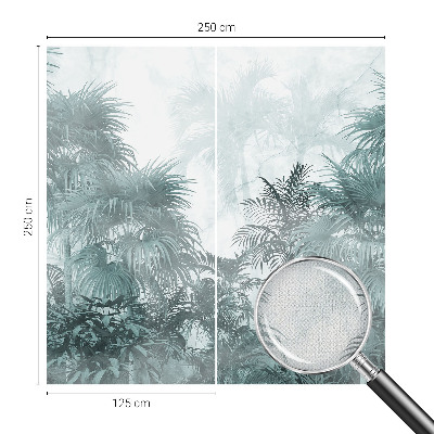 Carta da parati adesiva Verde esotico