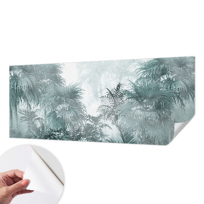 Carta da parati adesiva Verde esotico