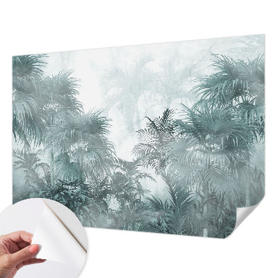 Carta da parati adesiva Verde esotico