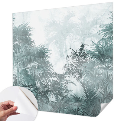 Carta da parati adesiva Verde esotico