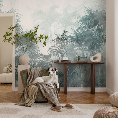 Carta da parati adesiva Verde esotico