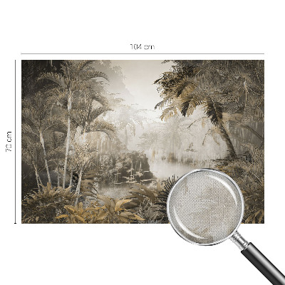 Fotomurale 3D Foresta tropicale